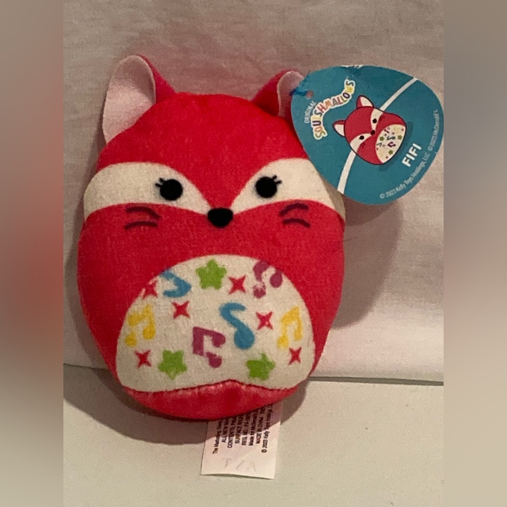 Four Squishmallows McDonald's Happy Meal Collectible 2023 Archie Fifi Hans Sunny - Picture 9 of 14